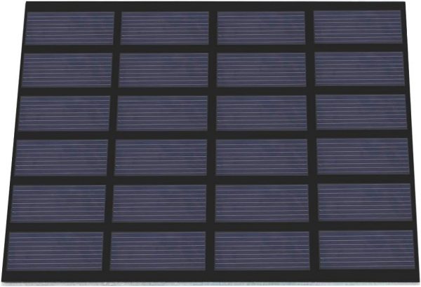 Mwrode Placa del Cargador Solar De 1,5...