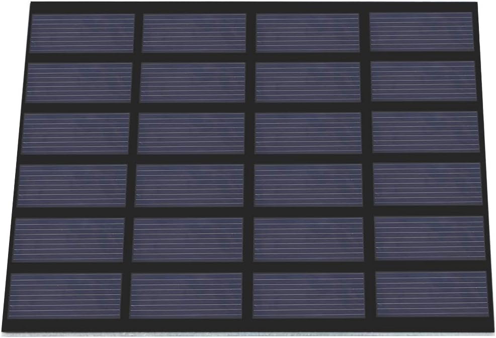 Mwrode Placa del Cargador Solar De 1,5...