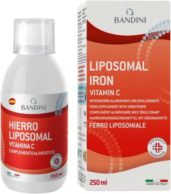 Bandini Hierro Liposomal Líquido + Vitamina C