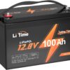 Litime 12V 100Ah TM Batería LiFePO4,...