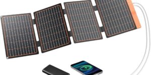 40W Cargador de Panel Solar USB pequeño...