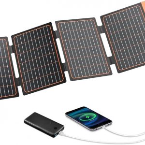 40W Cargador de Panel Solar USB pequeño...