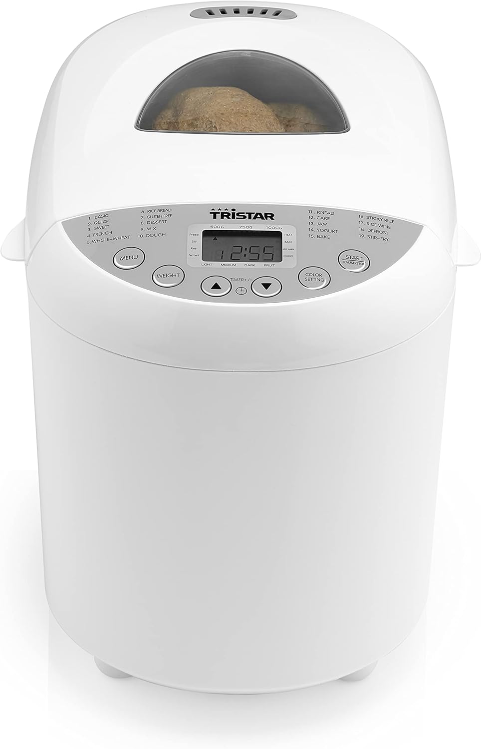 Panificadora Tristar BM-4586 – Grado de... Panificadora Tristar BM-4586 – Grado de...