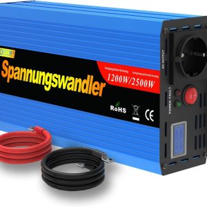 EDECOA Inversor 12v 220v Convertidor...