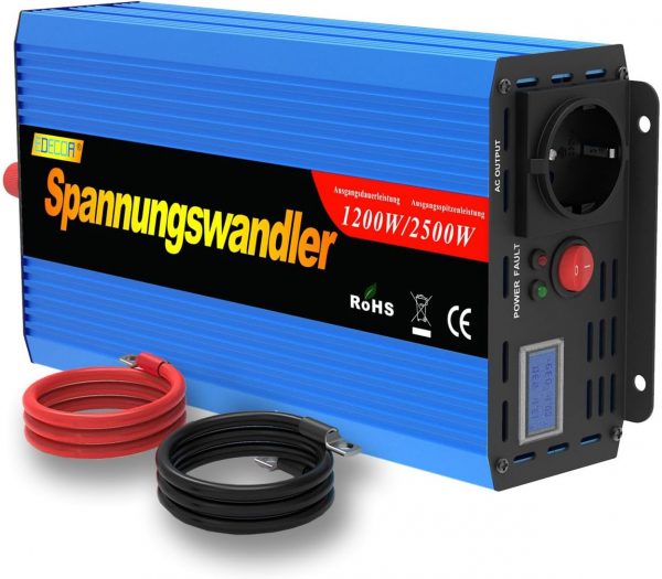 EDECOA Inversor 12v 220v Convertidor...