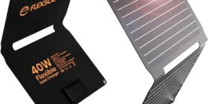 FlexSolar Panel solar de 40 W, cargador...