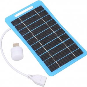 Volakebeing Cargador de panel solar,...