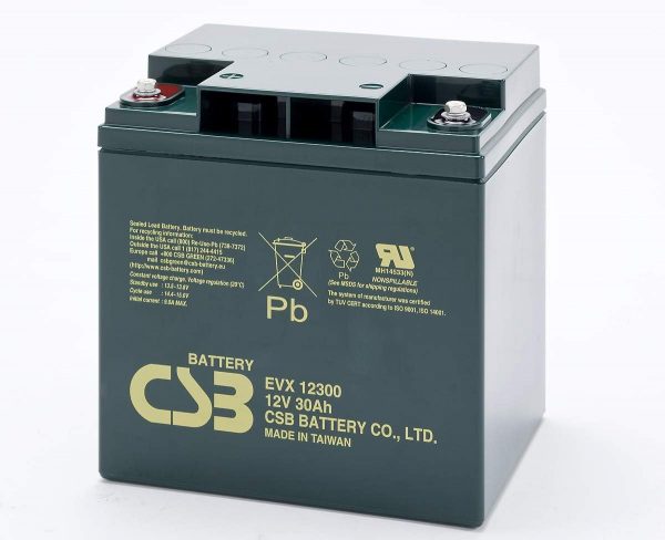 CSB-EVX12300 - Batería de plomo AGM (12...