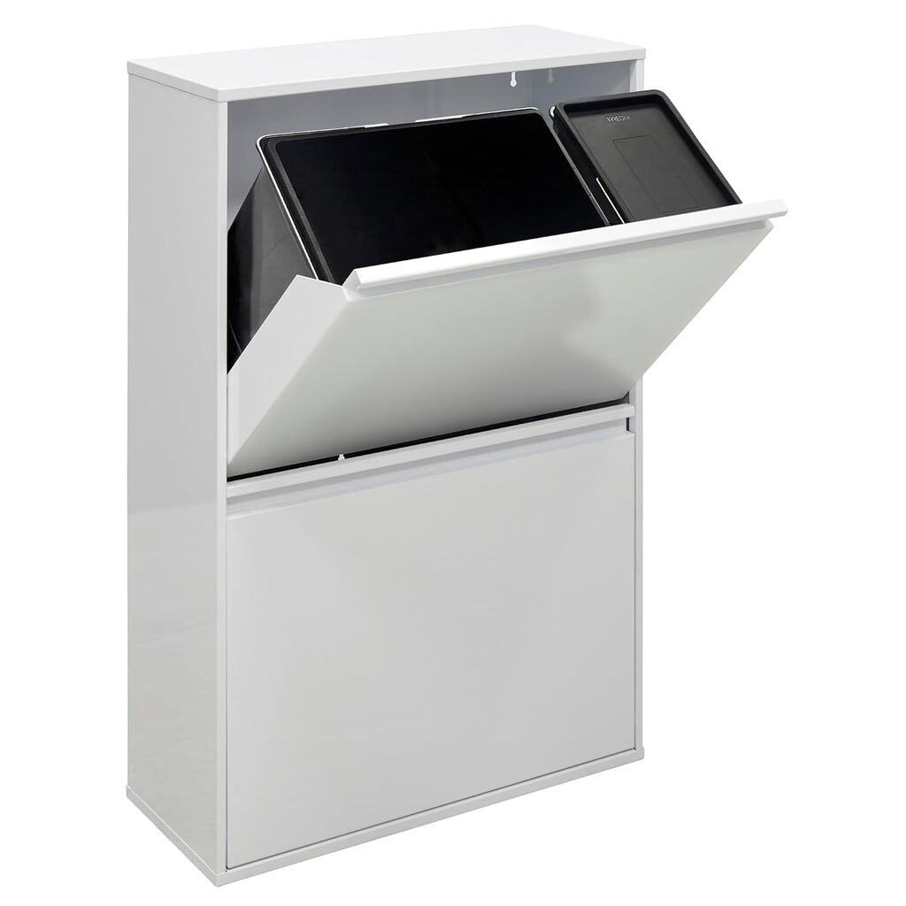 Cubo de Basura cuadrado de acero