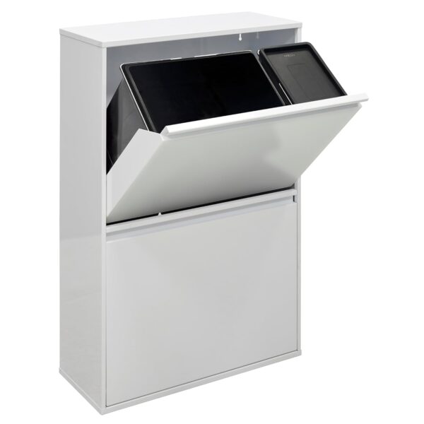 Cubo de Basura cuadrado de acero