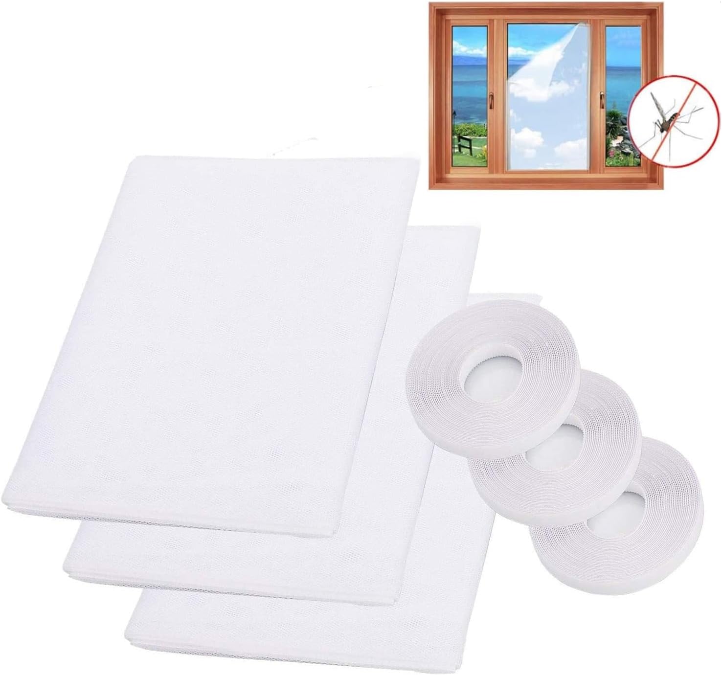 KAHEIGN 3 X Mosquiteros para Ventana,...