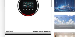 Anern Inversor Solar Híbrido 10,2KW DC...