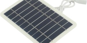 Panel de carga solar ligero de 5 W de...