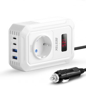 BESTEK Inversor 12v 220v Onda Pura...