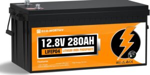 ECO-WORTHY Bateria Litio 280Ah 12V...