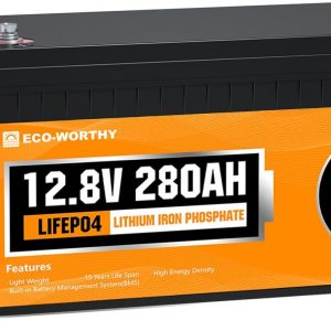 ECO-WORTHY Bateria Litio 280Ah 12V...