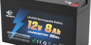 12V 8Ah Batería de Litio Batería...
