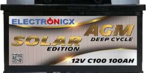 Batería Solar 12V 100AH Electronicx...