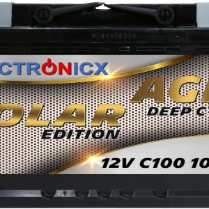 Batería Solar 12V 100AH Electronicx...