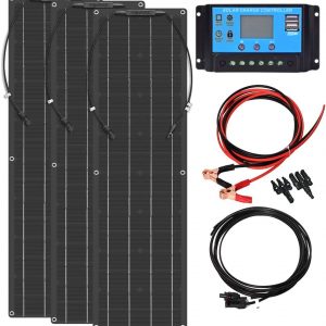 XINPUGUANG Kit solar 150 W 12 V, 3...
