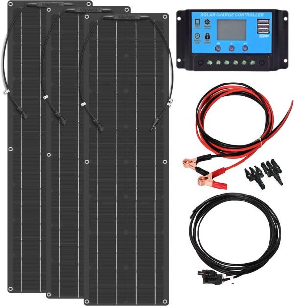 XINPUGUANG Kit solar 150 W 12 V, 3...
