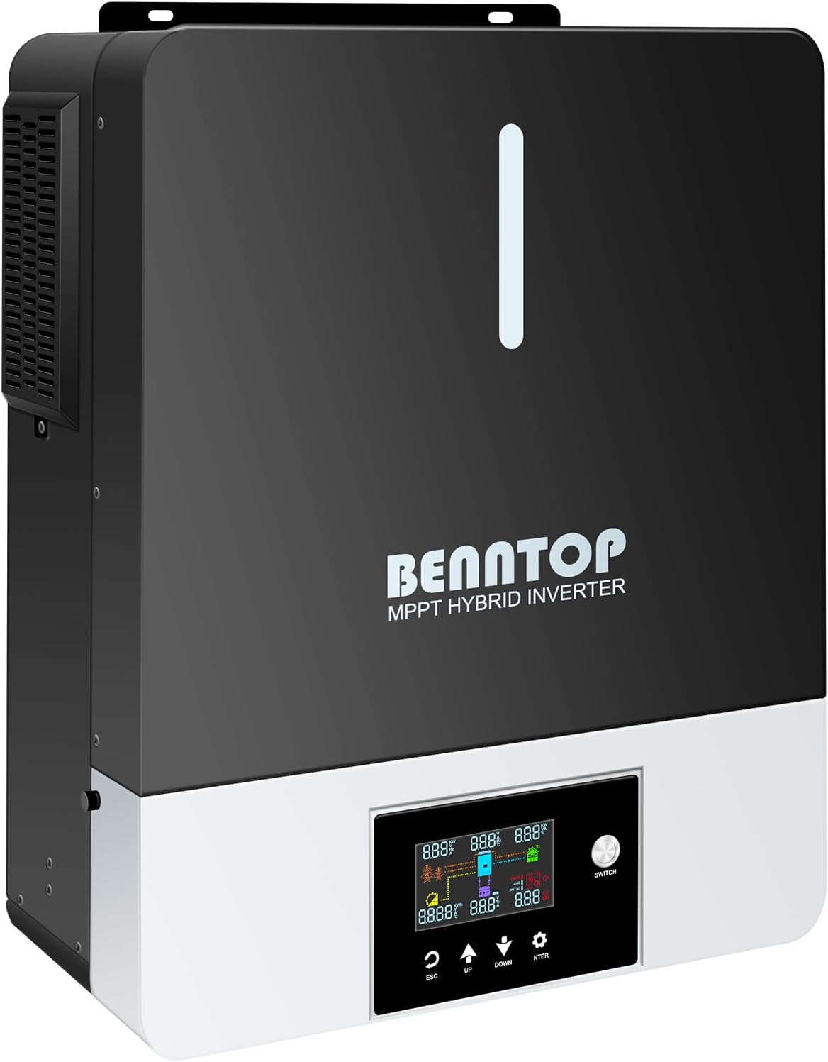 Inversor solar híbrido de 6200 W, 48...