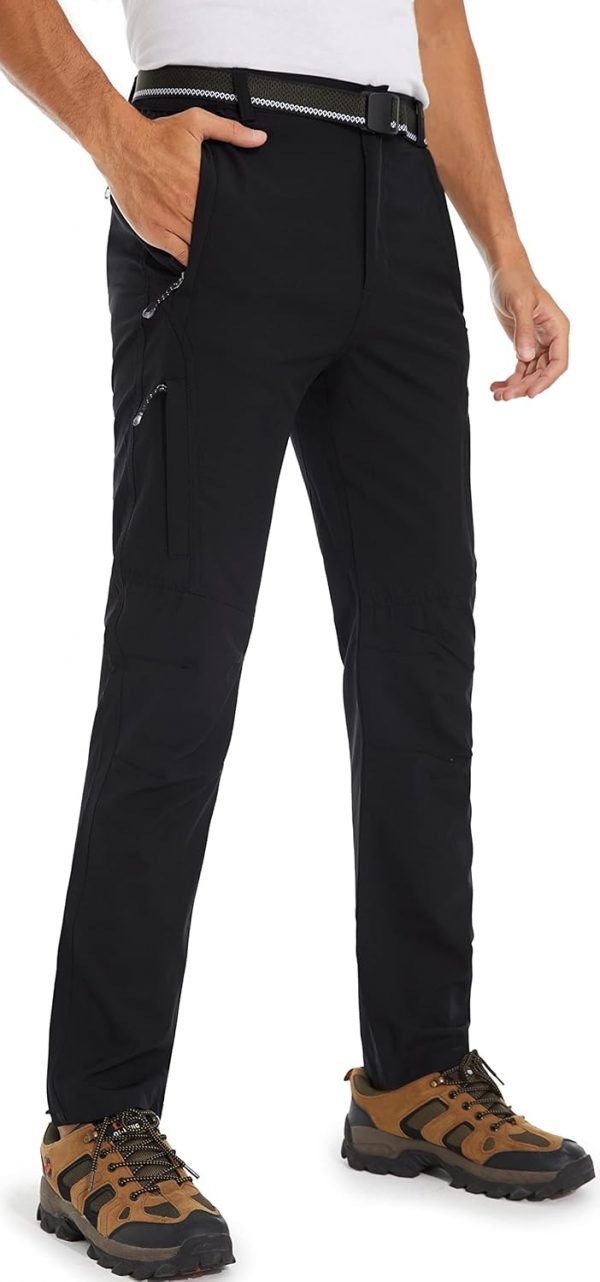 DAFENP Pantalones Trekking Hombre Imper...