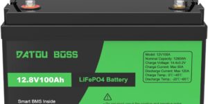 DATOUBOSS Batería 12V 100Ah LiFePO4...