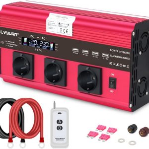 Cantonape Inversor de Corriente 2500W...
