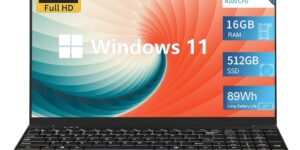 Ordenador Portátil 15,6", PC Portátil A...