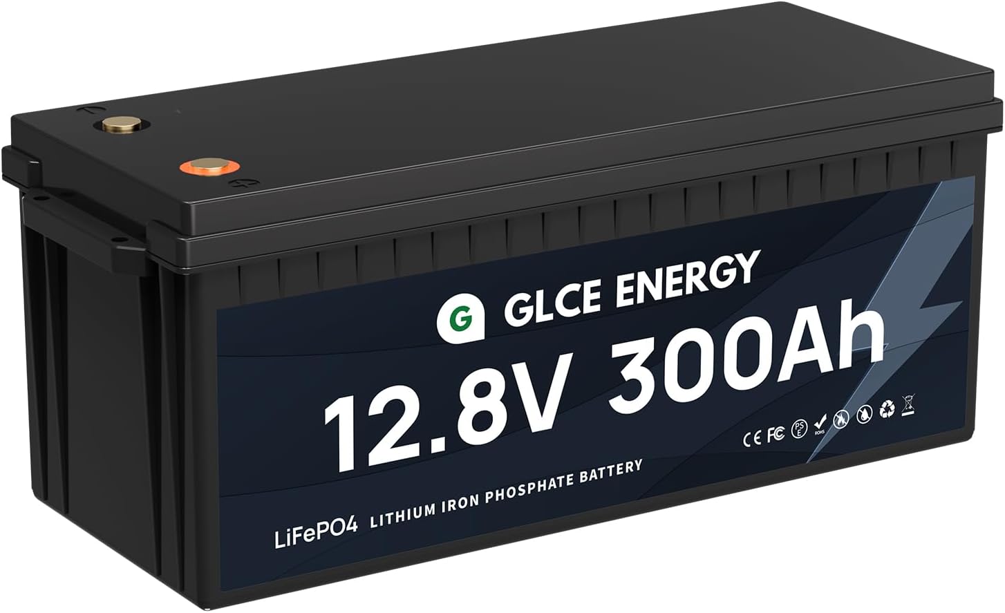 GLCE ENERGY 12V 300Ah LiFePO4 Batería,...