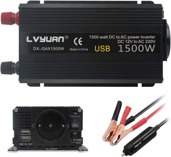 Cantonape 700W Inversor de Corriente...