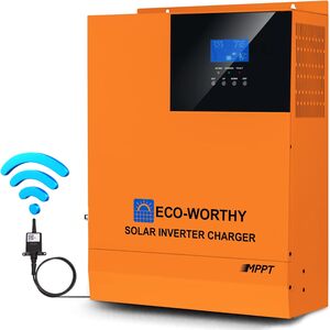 Eco-Worthy Inversor híbrido de 5000 W...