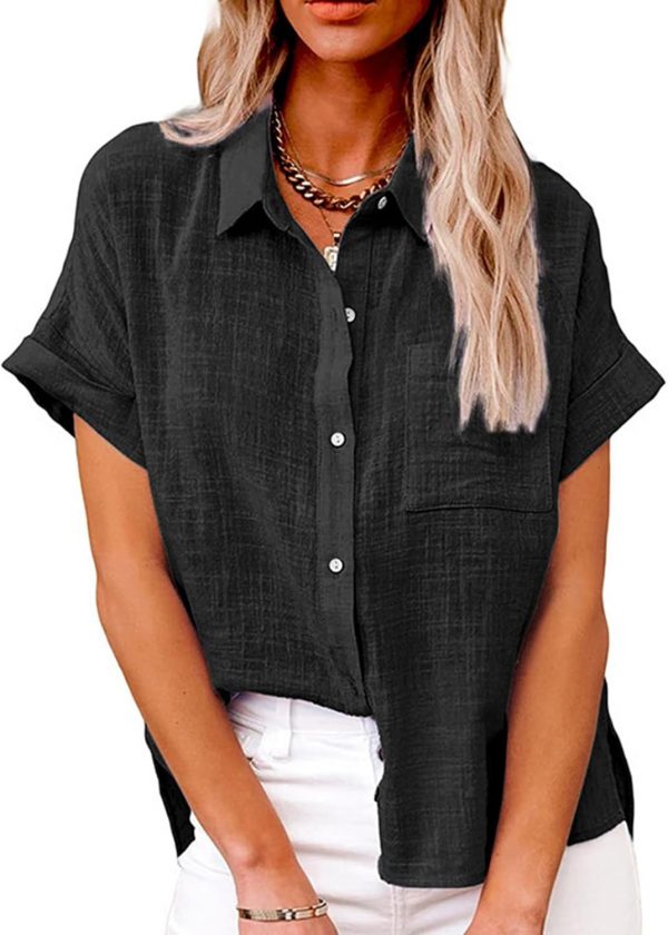 Blusas Mujer Verano Elegantes Camisas M...