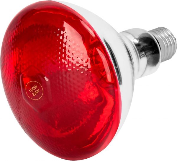 Cozion Lámpara de luz roja 100 vatios...