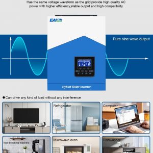 Inversor híbrido solar de 3200 W CC 24...