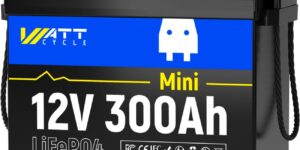 Batería de litio LiFePO4 de 12 V y 300...