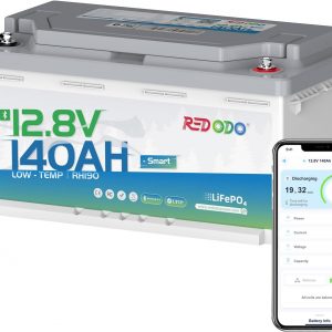 Redodo Bluetooth Batería Litio 12V...