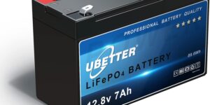 UBETTER 12V 7AH Batería de Litio con 7A...