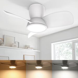 Ateroll Ventilador de Techo con Luz