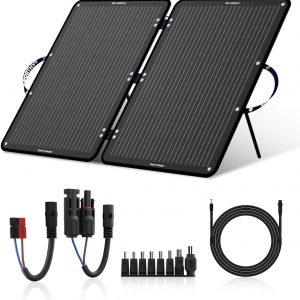 ECO-WORTHY Placa Solar 100W 12V Panel...