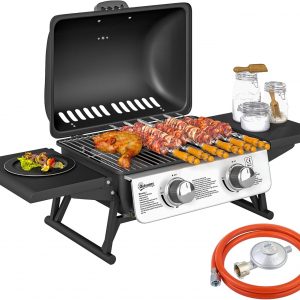 Outsunny Barbacoa de Gas con 2...