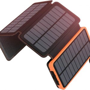 A ADDTOP Cargador Solar 25000mAh Power...