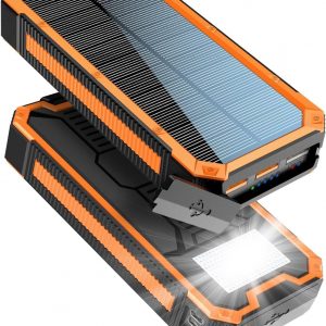 Cargador Solar 20000mAh Power Bank...
