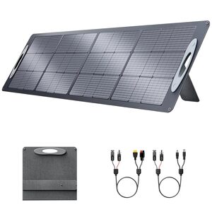 VDL Panel solar portátil 200W,...