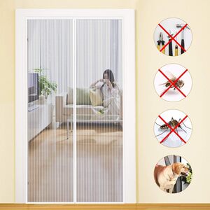 MYCARBON Mosquitera para Puerta Protecc...