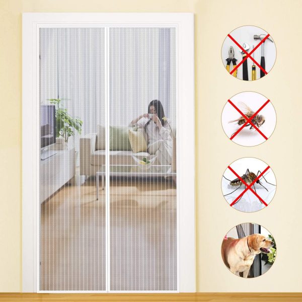MYCARBON Mosquitera para Puerta Protecc...