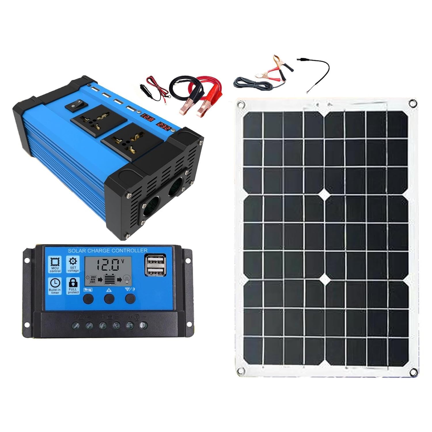de Generador Solar 300W 12V a 220V...