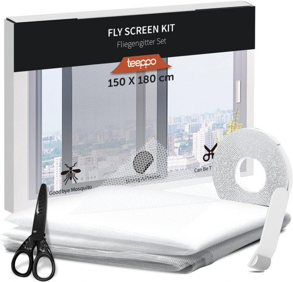 teeppo Mosquitera para ventanas de 150...