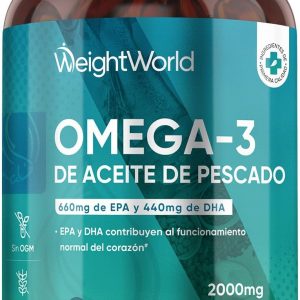 Omega 3 2000mg - 240 Perlas de Aceite d...